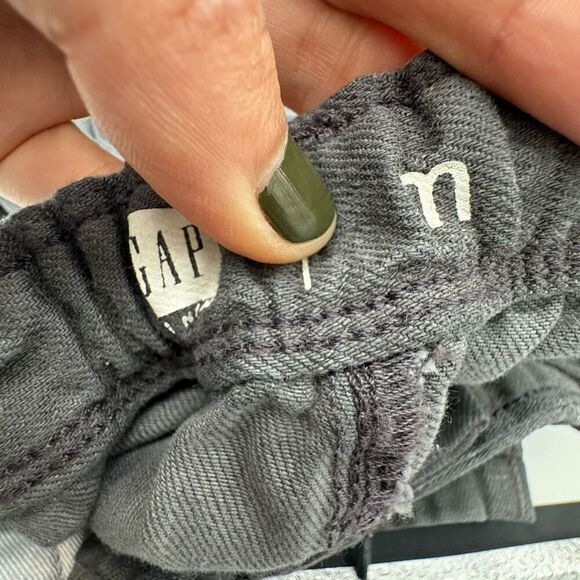 J. Crew Gap Bundle Boys Shorts Size Medium 10 Plaid Denim Gray Blue Gently Used - Picture 8 of 11